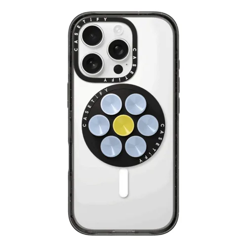 Casetify รุ่น Snappy Snap Stick Grip Stand - ขาตั้งและตัวดูด - สี Blue Bloom