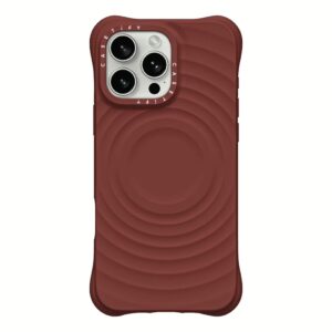 Casetify รุ่น Ripple Case - เคส iPhone 16 Pro Max - สี Dark Cherry