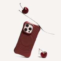 Casetify รุ่น Ripple Case - เคส iPhone 16 Pro Max - สี Dark Cherry