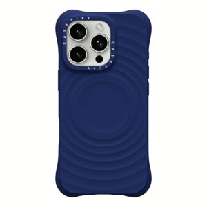 Casetify รุ่น Ripple Case - เคส iPhone 16 Pro - สี Navy Blue