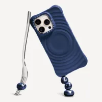 Casetify รุ่น Ripple Case - เคส iPhone 16 Pro - สี Navy Blue
