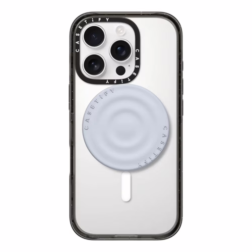 Casetify รุ่น Snappy Ripple Grip Stand - ขาตั้งและที่จับ - สี Periwinkle - Image 2