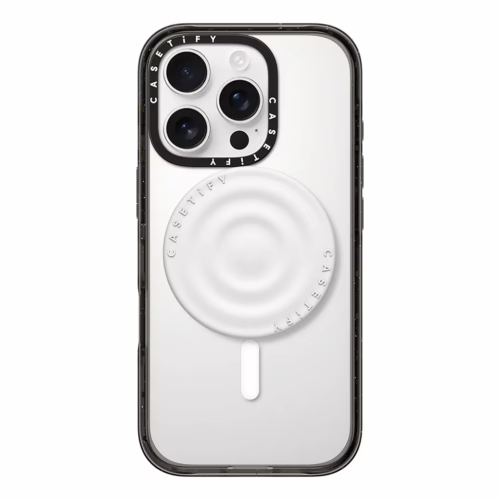Casetify รุ่น Snappy Ripple Grip Stand - ขาตั้งและที่จับ - สี White - Image 2