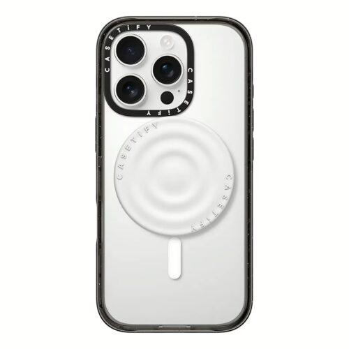 Casetify รุ่น Snappy Ripple Grip Stand - ขาตั้งและที่จับ - สี White - Image 2