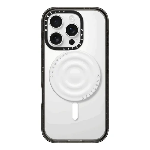 Casetify รุ่น Snappy Ripple Grip Stand - ขาตั้งและที่จับ - สี White