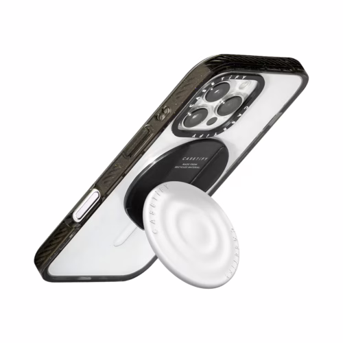 Casetify รุ่น Snappy Ripple Grip Stand - ขาตั้งและที่จับ - สี White - Image 3