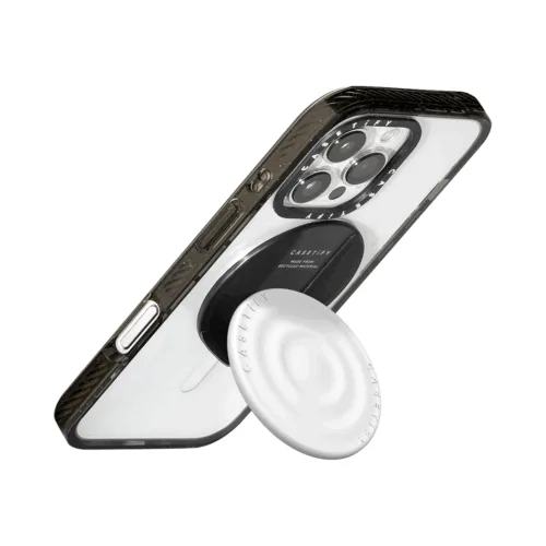 Casetify รุ่น Snappy Ripple Grip Stand - ขาตั้งและที่จับ - สี White