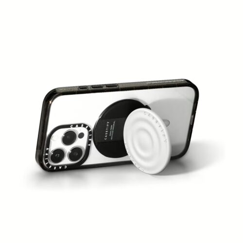 Casetify รุ่น Snappy Ripple Grip Stand - ขาตั้งและที่จับ - สี White - Image 4