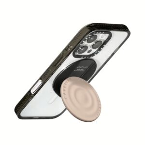 Casetify รุ่น Snappy Ripple Grip Stand - ขาตั้งและที่จับ - สี Oat