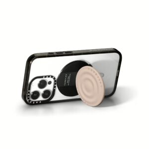 Casetify รุ่น Snappy Ripple Grip Stand - ขาตั้งและที่จับ - สี Oat