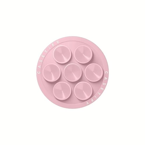 Casetify รุ่น Snappy Snap Stick Grip Stand - ขาตั้งและตัวดูด - สี Pink