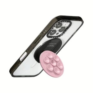 Casetify รุ่น Snappy Snap Stick Grip Stand - ขาตั้งและตัวดูด - สี Pink