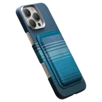 Pitaka รุ่น Magnetic Woven Wallet - ที่เก็บบัตรติดหลังมือถือ - สี Moonrise