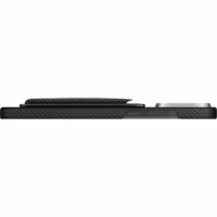Pitaka รุ่น Magnetic Woven Wallet - ที่เก็บบัตรติดหลังมือถือ - สี Black/Grey