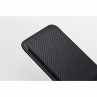 Pitaka รุ่น Magnetic Woven Wallet - ที่เก็บบัตรติดหลังมือถือ - สี Black/Grey