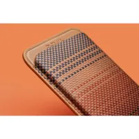Pitaka รุ่น Magnetic Woven Wallet - ที่เก็บบัตรติดหลังมือถือ - สี Sunset