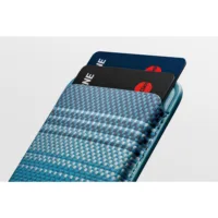 Pitaka รุ่น Magnetic Woven Wallet - ที่เก็บบัตรติดหลังมือถือ - สี Moonrise