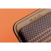 Pitaka รุ่น Magnetic Woven Wallet - ที่เก็บบัตรติดหลังมือถือ - สี Sunset