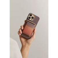 Pitaka รุ่น Magnetic Woven Wallet - ที่เก็บบัตรติดหลังมือถือ - สี Moonrise