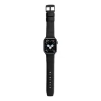 Sandmarc รุ่น Leather - สายนาฬิกา Apple Watch 44/45/46/49mm - สี Black (Black Hardware)