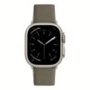Sandmarc รุ่น Leather - สายนาฬิกา Apple Watch 44/45/46/49mm - สี Sand (Silver Hardware)