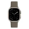 Sandmarc รุ่น Leather - สายนาฬิกา Apple Watch 44/45/46/49mm - สี Sand (Silver Hardware)