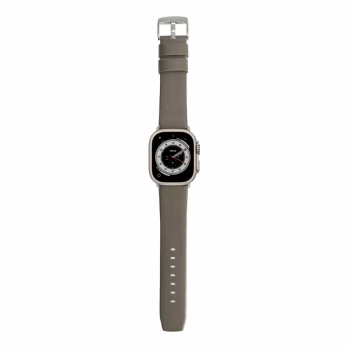 Sandmarc รุ่น Leather - สายนาฬิกา Apple Watch 44/45/46/49mm - สี Sand (Silver Hardware) - Image 2