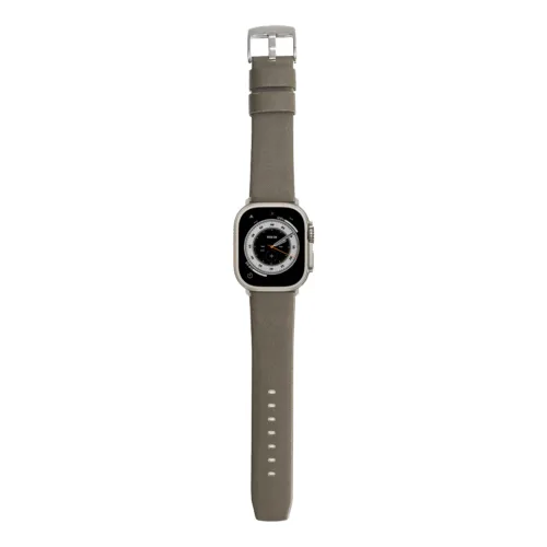 Sandmarc รุ่น Leather - สายนาฬิกา Apple Watch 44/45/46/49mm - สี Sand (Silver Hardware)