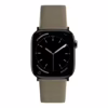Sandmarc รุ่น Leather - สายนาฬิกา Apple Watch 44/45/46/49mm - สี Sand (Black Hardware)