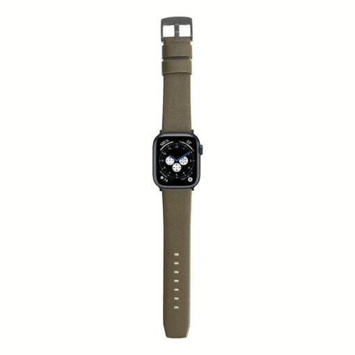 Sandmarc รุ่น Leather - สายนาฬิกา Apple Watch 44/45/46/49mm - สี Sand (Black Hardware) - Image 2