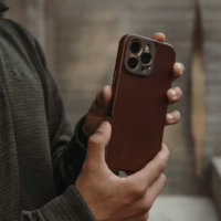Sandmarc รุ่น Pro Leather Case - เคส iPhone 16 Pro Max - สี Brown