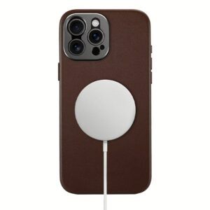 Sandmarc รุ่น Pro Leather Case - เคส iPhone 16 Pro Max - สี Brown