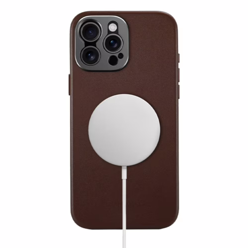 Sandmarc รุ่น Pro Leather Case - เคส iPhone 16 Pro Max - สี Brown - Image 5