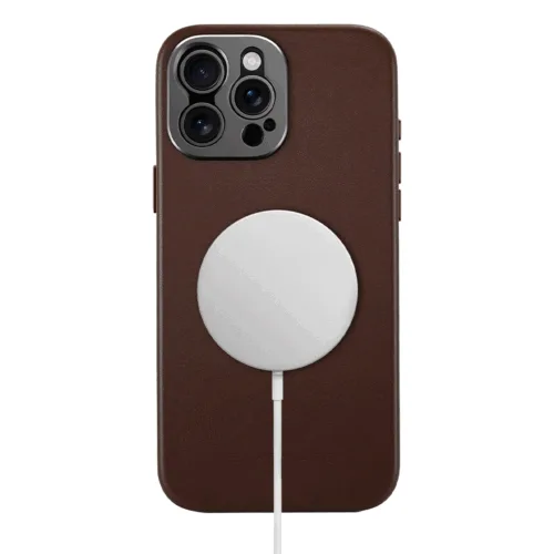 Sandmarc รุ่น Pro Leather Case - เคส iPhone 16 Pro Max - สี Brown