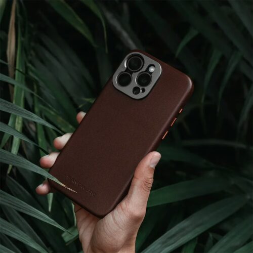 Sandmarc รุ่น Pro Leather Case - เคส iPhone 16 Pro Max - สี Brown - Image 6