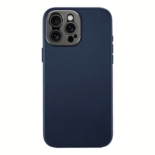 Sandmarc รุ่น Pro Leather Case - เคส iPhone 16 Pro Max - สี Navy