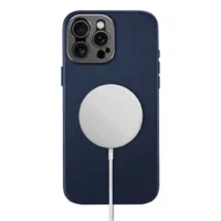Sandmarc รุ่น Pro Leather Case - เคส iPhone 16 Pro Max - สี Navy