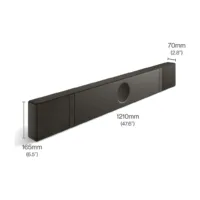 KEF รุ่น XIO - ลำโพงซาวด์บาร์ - สี Slate Black