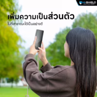 Hishield รุ่น Tempered Glass 2.5D Privacy - ฟิล์มกระจก Galaxy Z Fold 7 - สี Black
