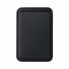 Pitaka รุ่น Magnetic Woven Wallet - ที่เก็บบัตรติดหลังมือถือ - สี Black/Grey