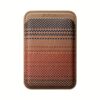 Pitaka รุ่น Magnetic Woven Wallet - ที่เก็บบัตรติดหลังมือถือ - สี Sunset