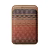Pitaka รุ่น Magnetic Woven Wallet - ที่เก็บบัตรติดหลังมือถือ - สี Sunset