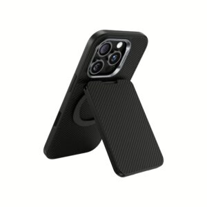 Benks รุ่น ArmorGo Wallet Stand - ที่เก็บบัตรติดหลังมือถือ - สี Black