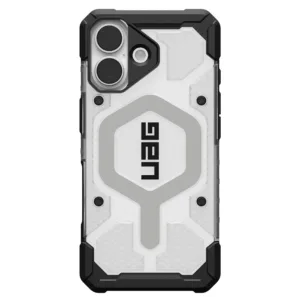 UAG รุ่น Pathfinder Clear (Magsafe) - เคส iPhone 17 - สี Ice/Silver