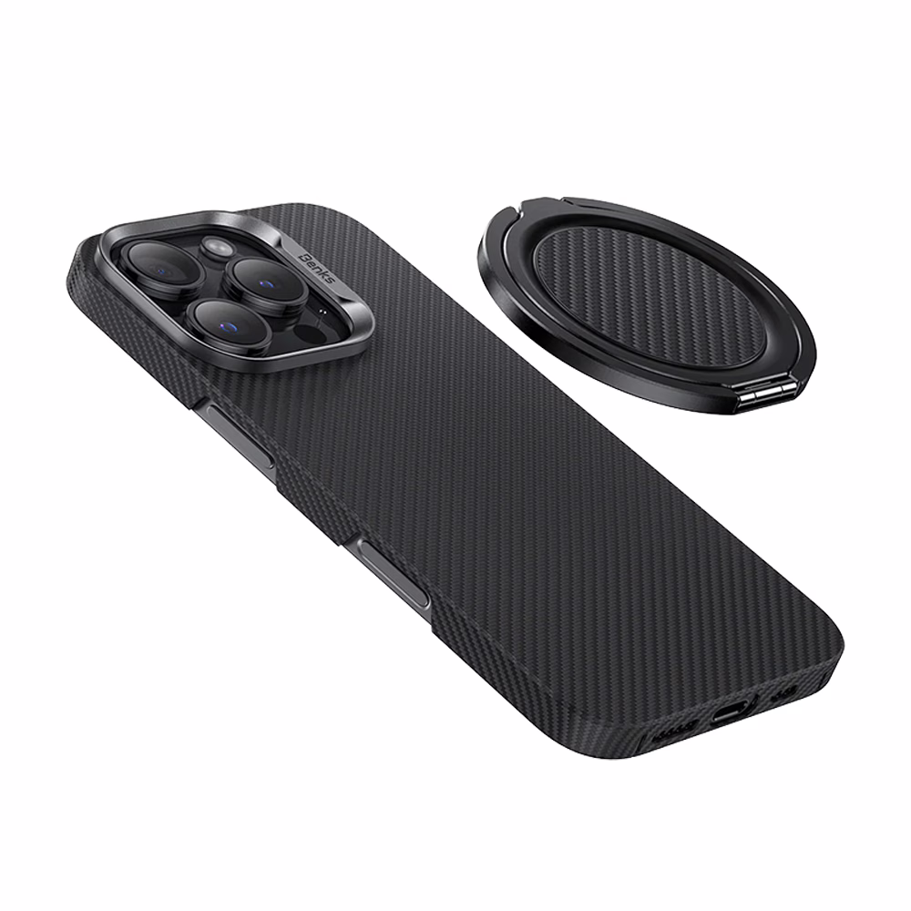 Benks รุ่น ArmorPop Phone Grip, Stand - แหวนติดหลังมือถือ - สี Black 4 Benks รุ่น ArmorPop Phone Grip, Stand - แหวนติดหลังมือถือ - สี Black - Image 4