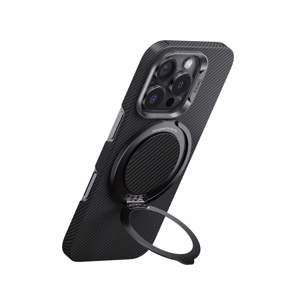 Benks รุ่น ArmorPop Phone Grip, Stand - แหวนติดหลังมือถือ - สี Black 5 Benks รุ่น ArmorPop Phone Grip, Stand - แหวนติดหลังมือถือ - สี Black - Image 5
