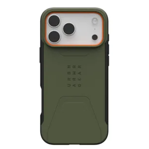 UAG รุ่น Civilian (Magsafe) - เคส iPhone 17 Pro Max - สี Olive/Orange