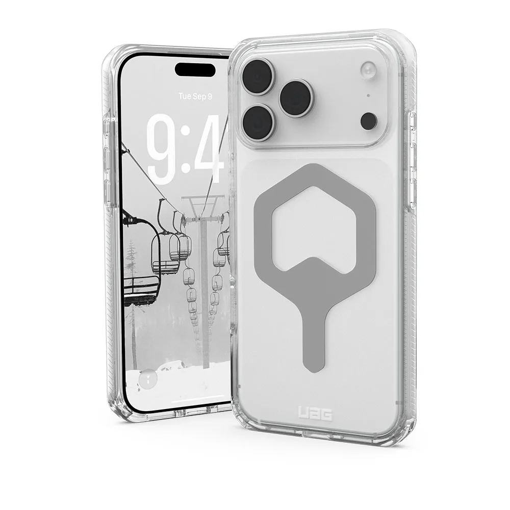 UAG รุ่น Plyo Pro - เคส iPhone 17 Pro - สี Ice/Silver 5 UAG รุ่น Plyo Pro - เคส iPhone 17 Pro - สี Ice/Silver - Image 5