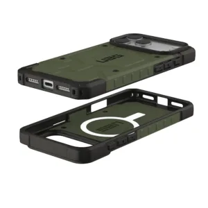 UAG รุ่น Pathfinder (Magsafe) - เคส iPhone 17 Pro Max - สี Olive