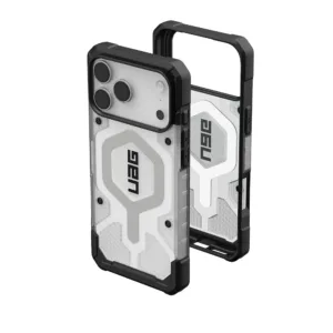 UAG รุ่น Pathfinder Clear (Magsafe) - เคส iPhone 17 Pro Max - สี Ice/Silver